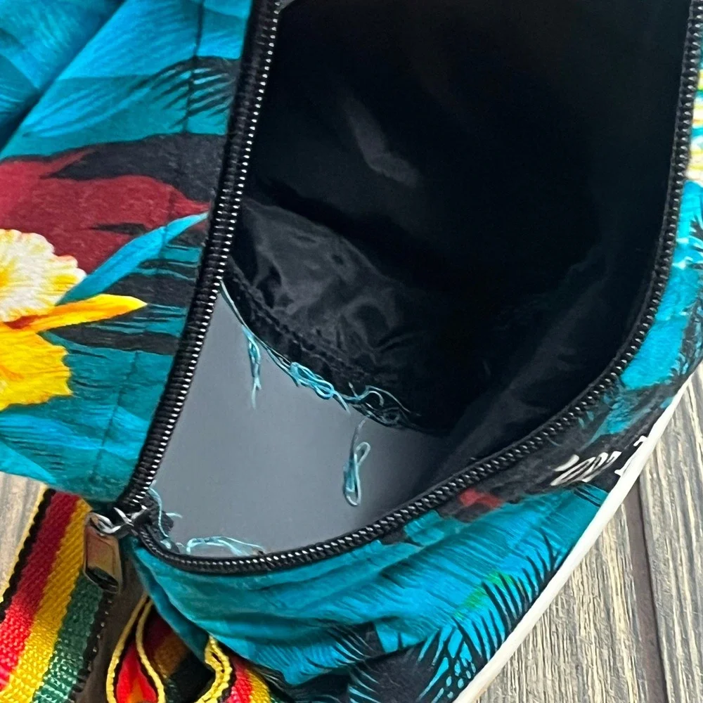 Port Antonio‎ Tear Drop Backpack Blue Tropical Gem Of The Caribbean Rasta Strap